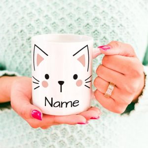 Personalized Cat Mug The Purr-fect Item for Feline Fanatics