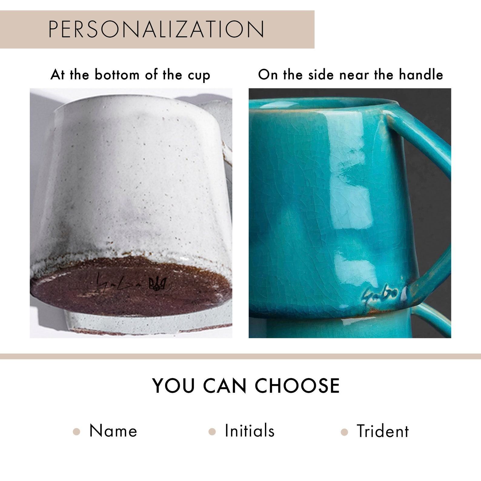 Personalized Ceramic Mug Design Your Own Unique Keepsake with a Special Message