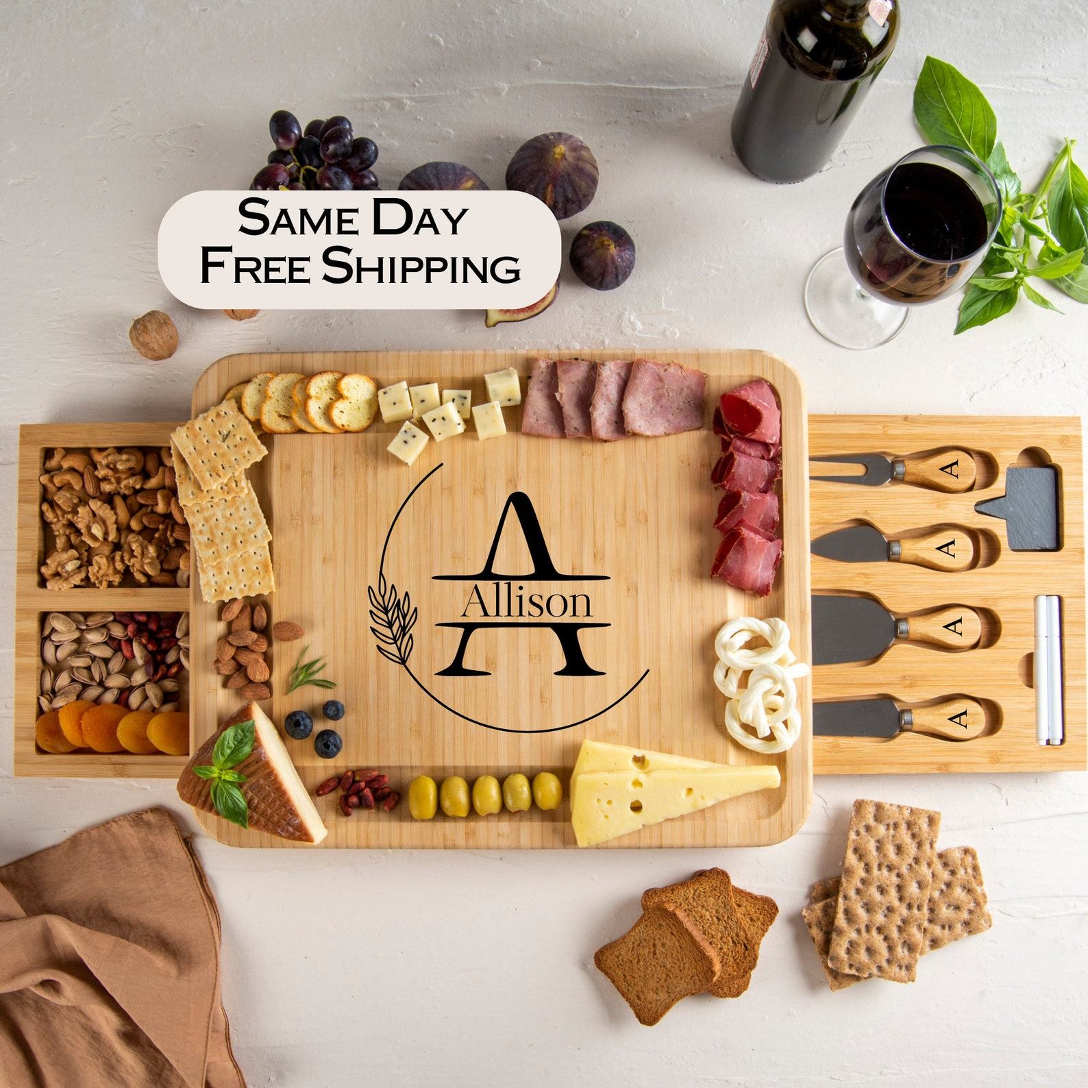 Personalized Charcuterie Board A Unique Wedding or Anniversary Item for Couples