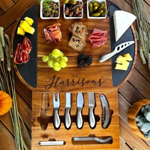 Personalized Charcuterie Board Set Elevate Your Gatherings with Style and Functionality