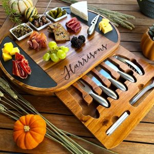 Personalized Charcuterie Board Set Elevate Your Gatherings with Style and Functionality