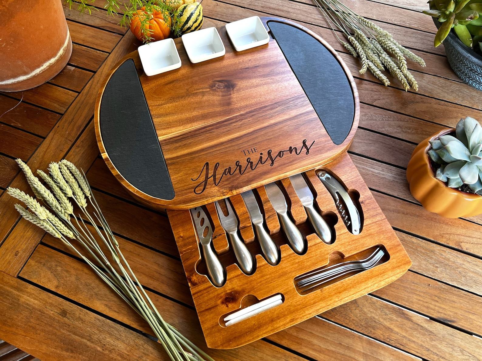 Personalized Charcuterie Board Set Elevate Your Gatherings with Style and Functionality - Image 4
