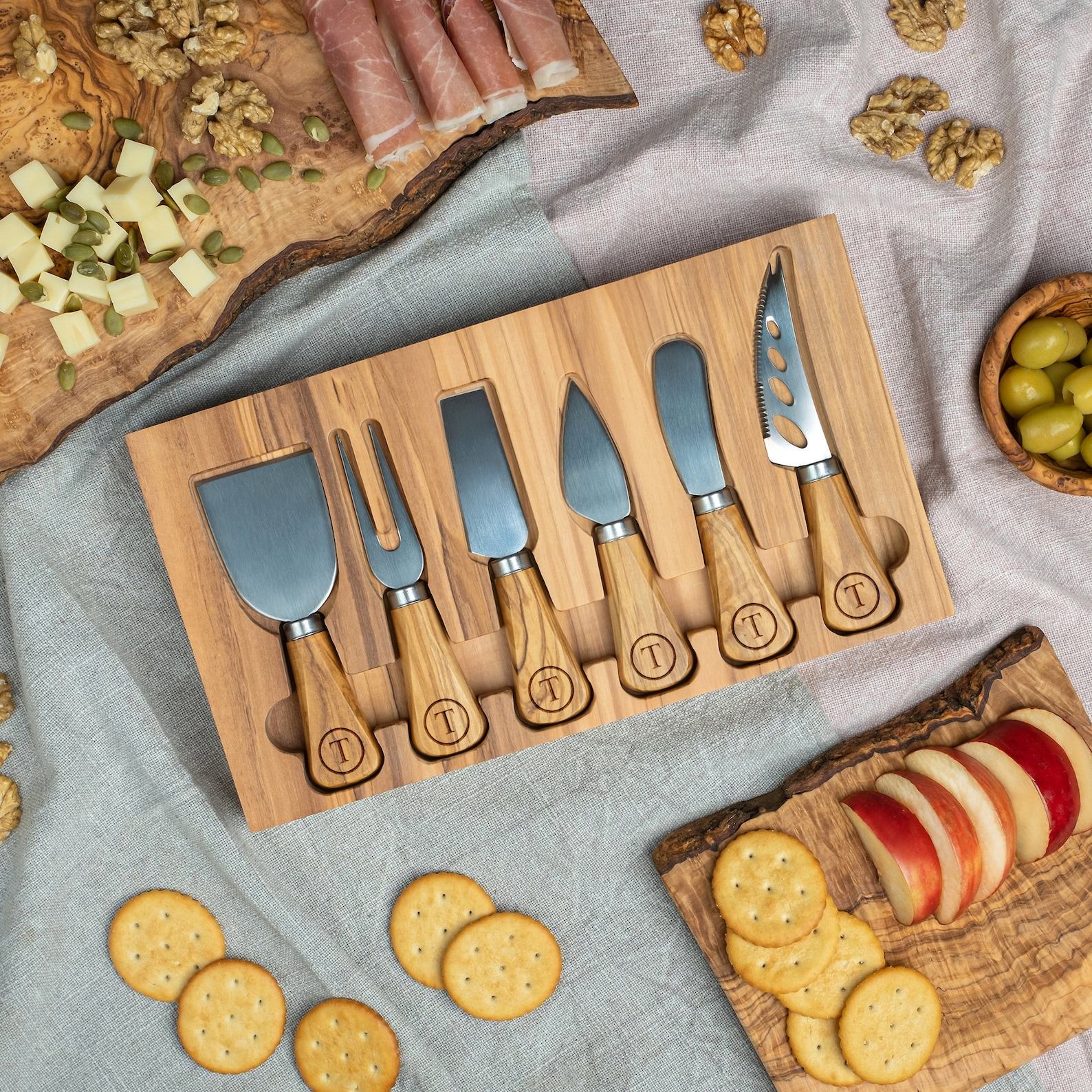 Personalized Charcuterie Cheese Knives Engrave Your Love for Cheese
