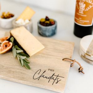 Personalized Cheese Board Charcuterie Set Elevate Your Gatherings with Style and Sophistication
