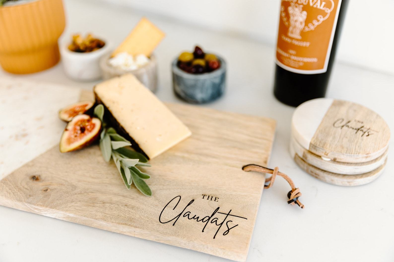 Personalized Cheese Board Charcuterie Set Elevate Your Gatherings with Style and Sophistication - Image 5