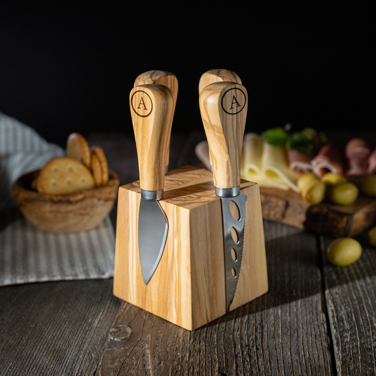Personalized Cheese Knife Set Elevate Your Charcuterie Experience with Style