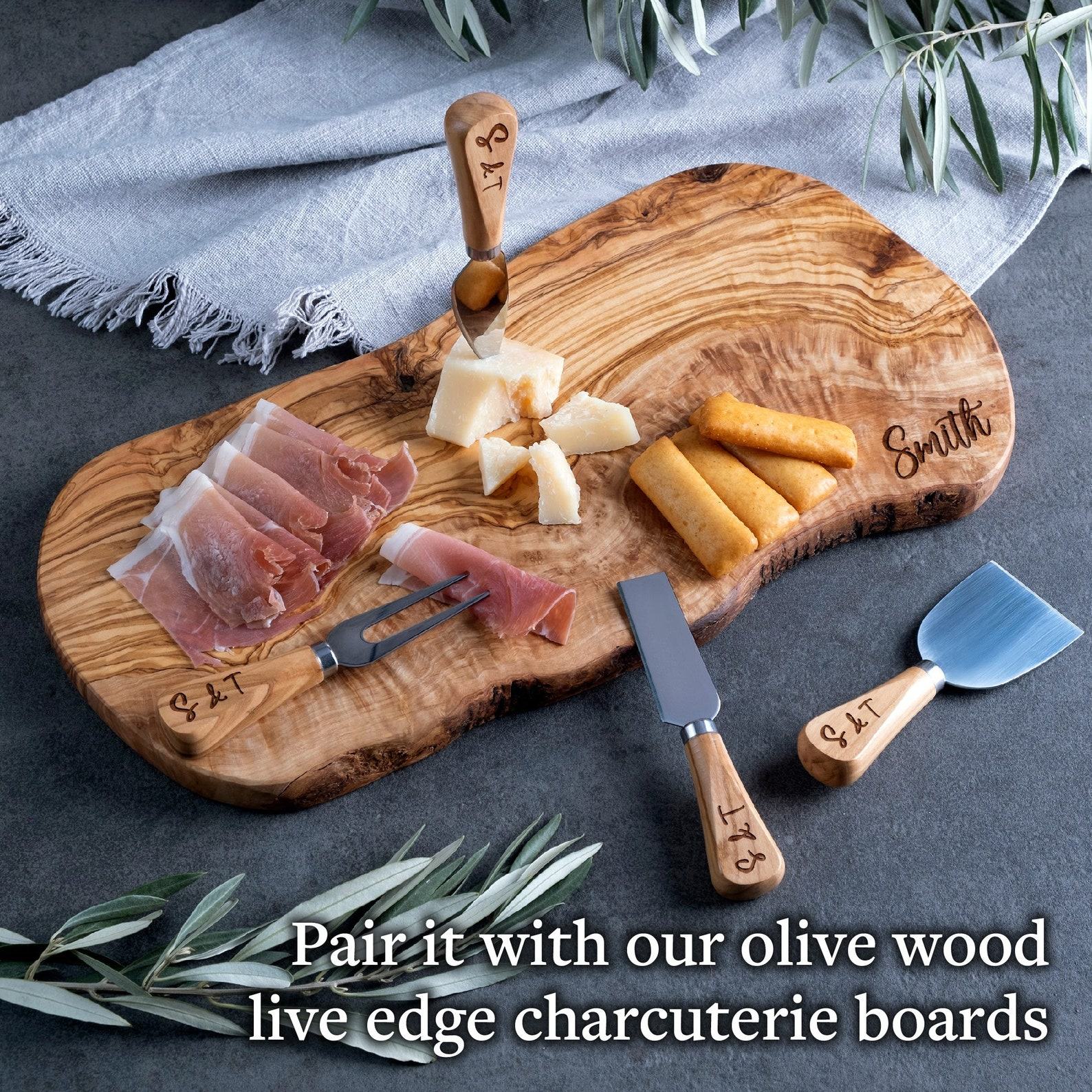 Personalized Cheese Knife Set Elevate Your Charcuterie Experience with Style