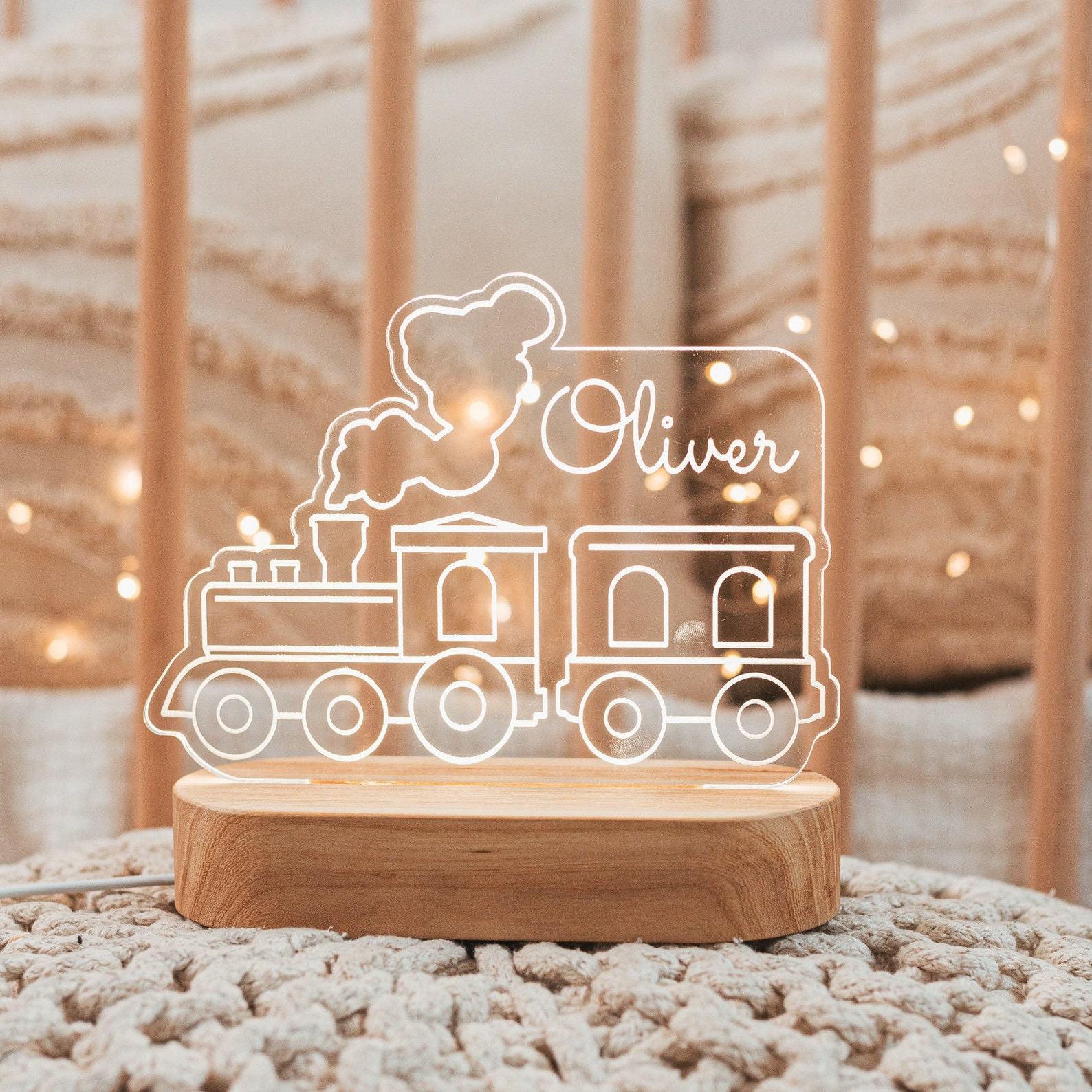 Personalized Cloud Night Light – Custom Name Nursery Decor, Baby Shower & Birthday Present