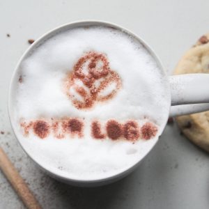 Personalized Coffee Stencil Elevate Your Coffee Art with Custom Logos and Designs