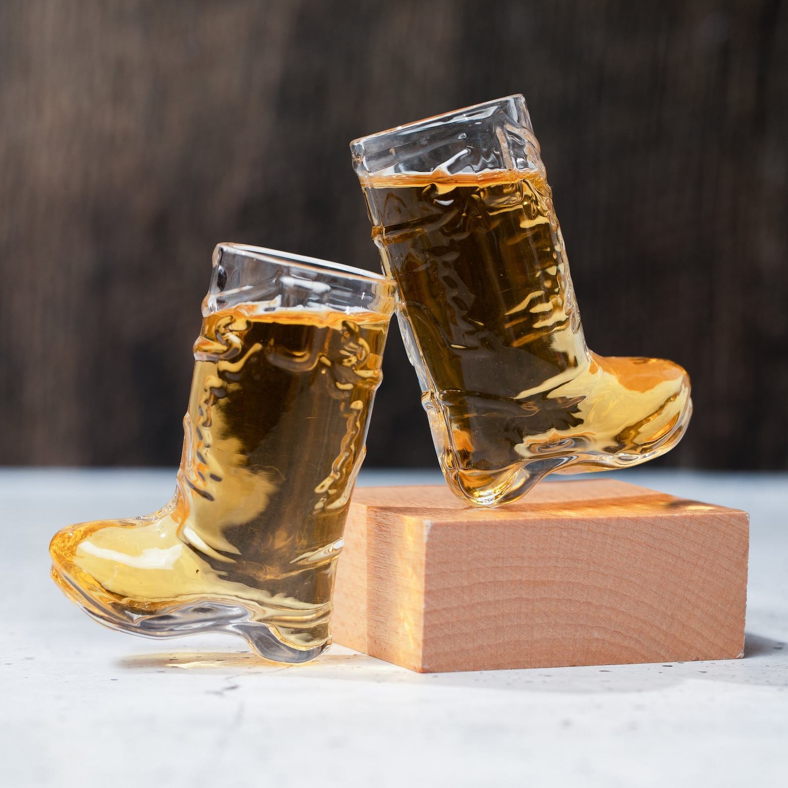 Personalized Cowboy Boot Shot Glass Set Lasso Your Party with Style