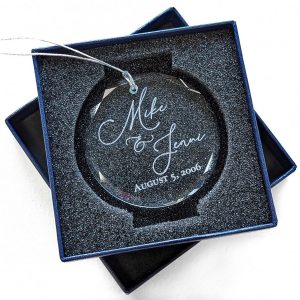Personalized Crystal Keepsake Etch Your Love Story in Sparkling Brilliance