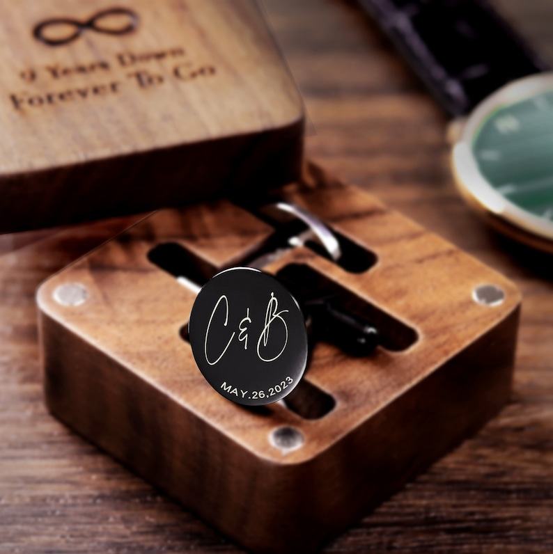 Personalized Cufflinks Engrave Your Special Moments for a Timeless Keepsake