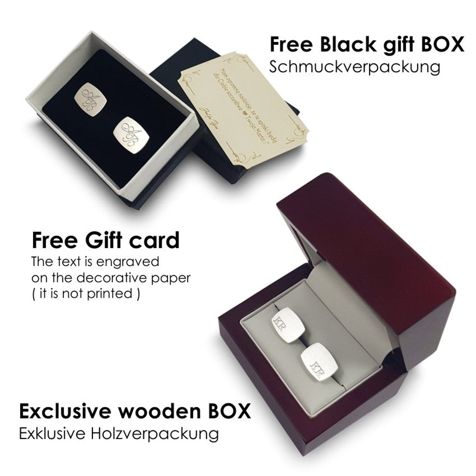 Personalized Cufflinks for the Groom A Timeless Keepsake from the Bride