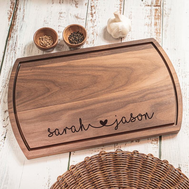 Personalized Cutting Board A Cherished Item for Weddings, Anniversaries, and Special Occasions