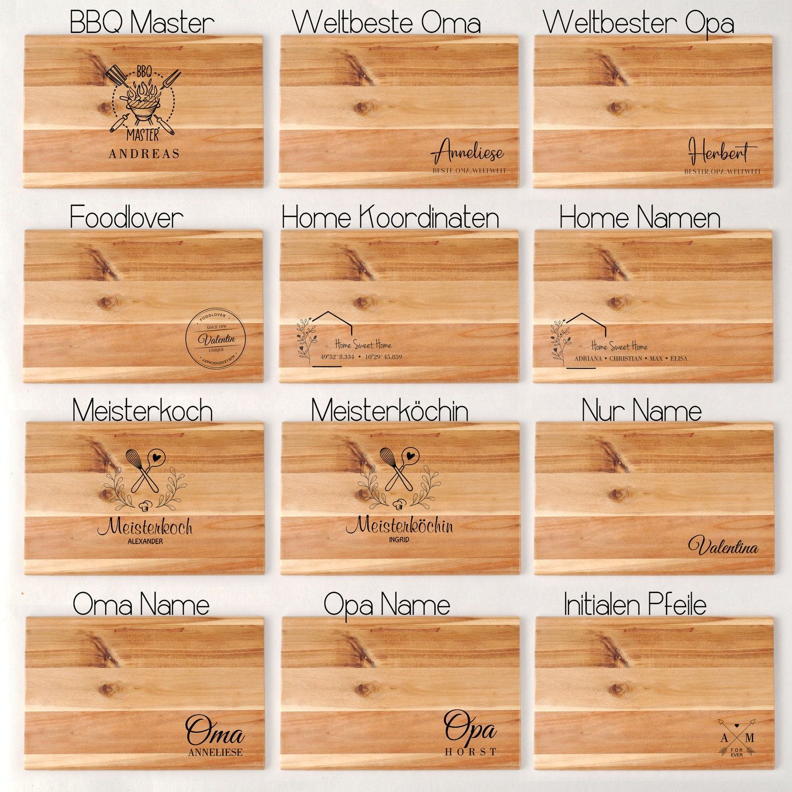 Personalized Cutting Board The Interesting  Housewarming Item with Custom Coordinates