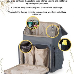 Personalized Diaper Bag The Ultimate Baby Care Companion for Stylish Moms