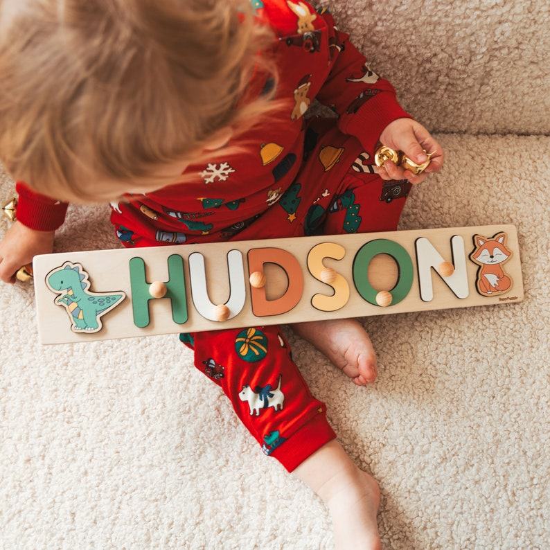 Personalized Dinosaur Name Puzzle A Roaring Item for Toddlers and Dino-Lovers