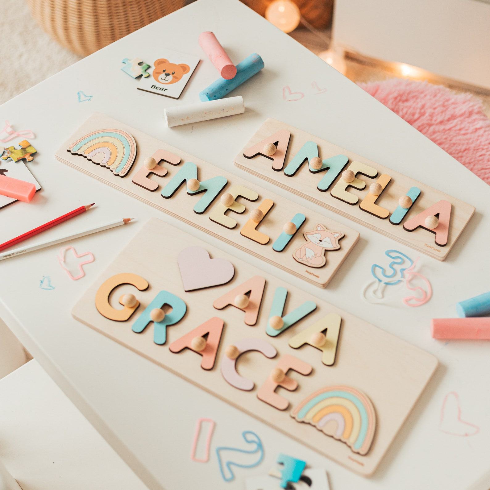 Personalized Dinosaur Name Puzzle A Roaring Item for Toddlers and Dino-Lovers