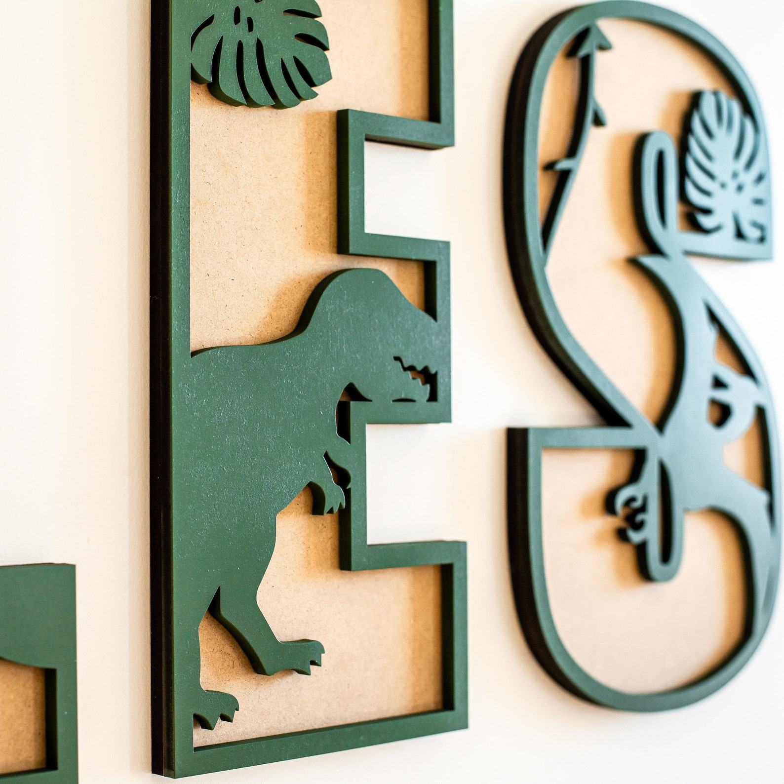 Personalized Dinosaur Name Sign A Roaring Addition to Your Child’s Room