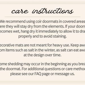 Personalized Doormat Welcome Home with a Touch of Elegance