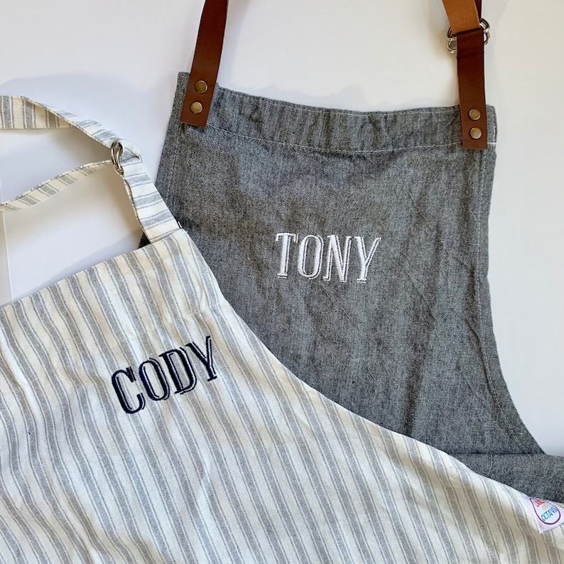 Personalized Embroidered Apron A Culinary Canvas for Your Kitchen Adventures