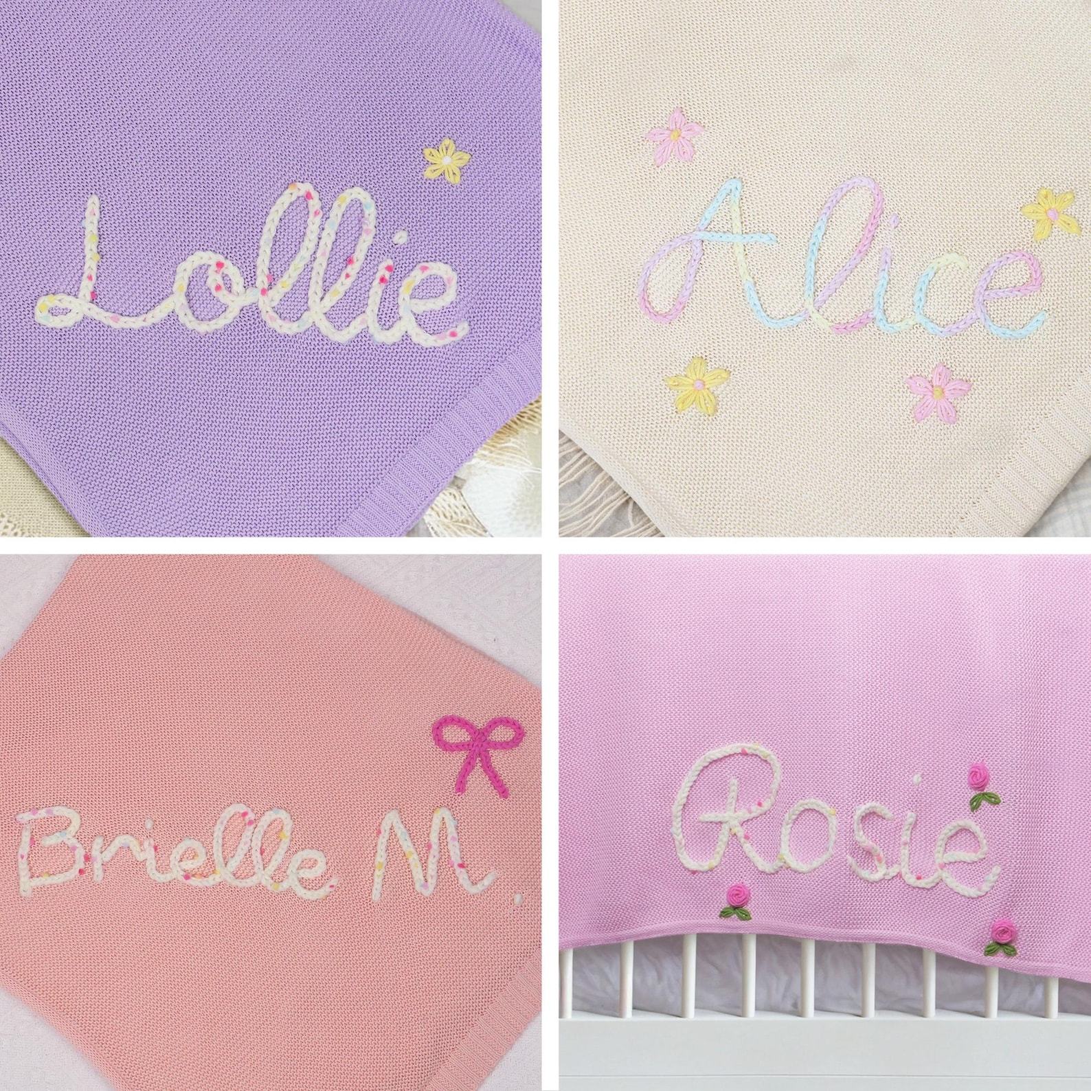 Personalized Embroidered Baby Blanket A Cherished Keepsake for Your Little One