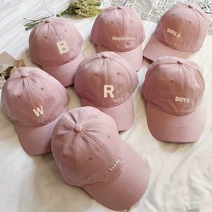 Personalized Embroidered Cotton Baseball Caps Design Your Own Custom Cap
