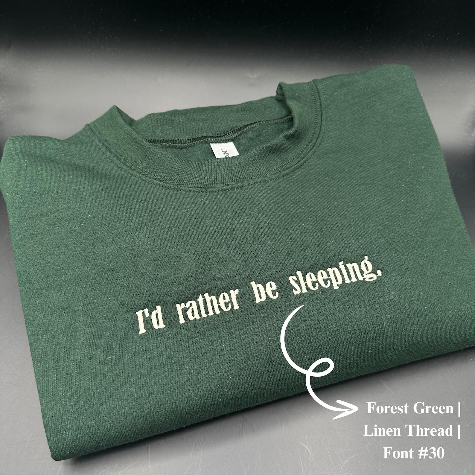 Personalized Embroidered Sweatshirt Create a Unique Item for Brides, Halloween, and More