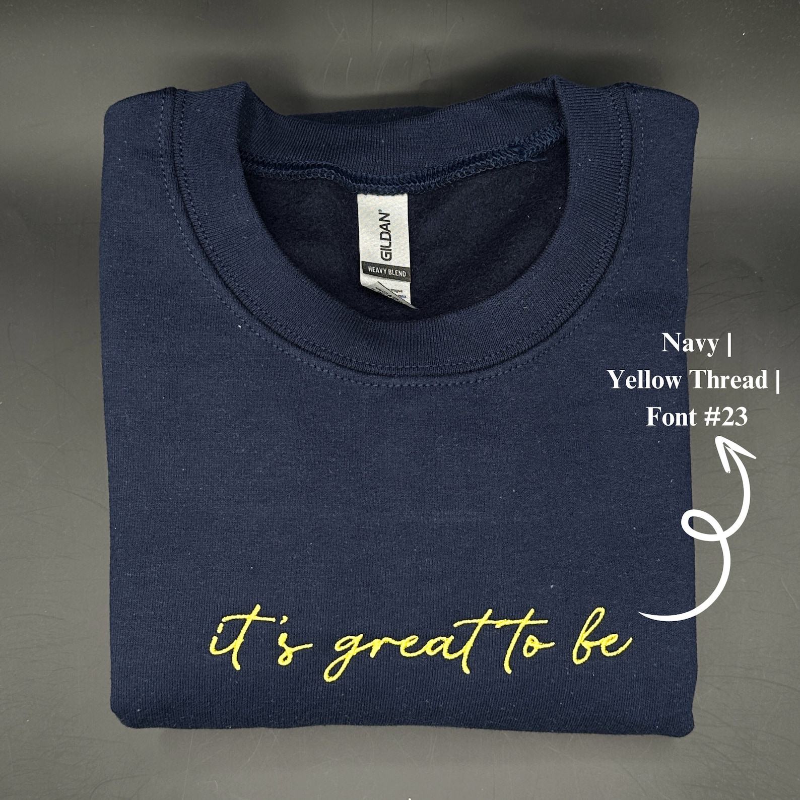 Personalized Embroidered Sweatshirt Create a Unique Item for Brides, Halloween, and More