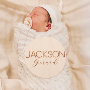 Personalized Engraved Baby Name Sign A Cherished Keepsake for Your Little One’s Nursery