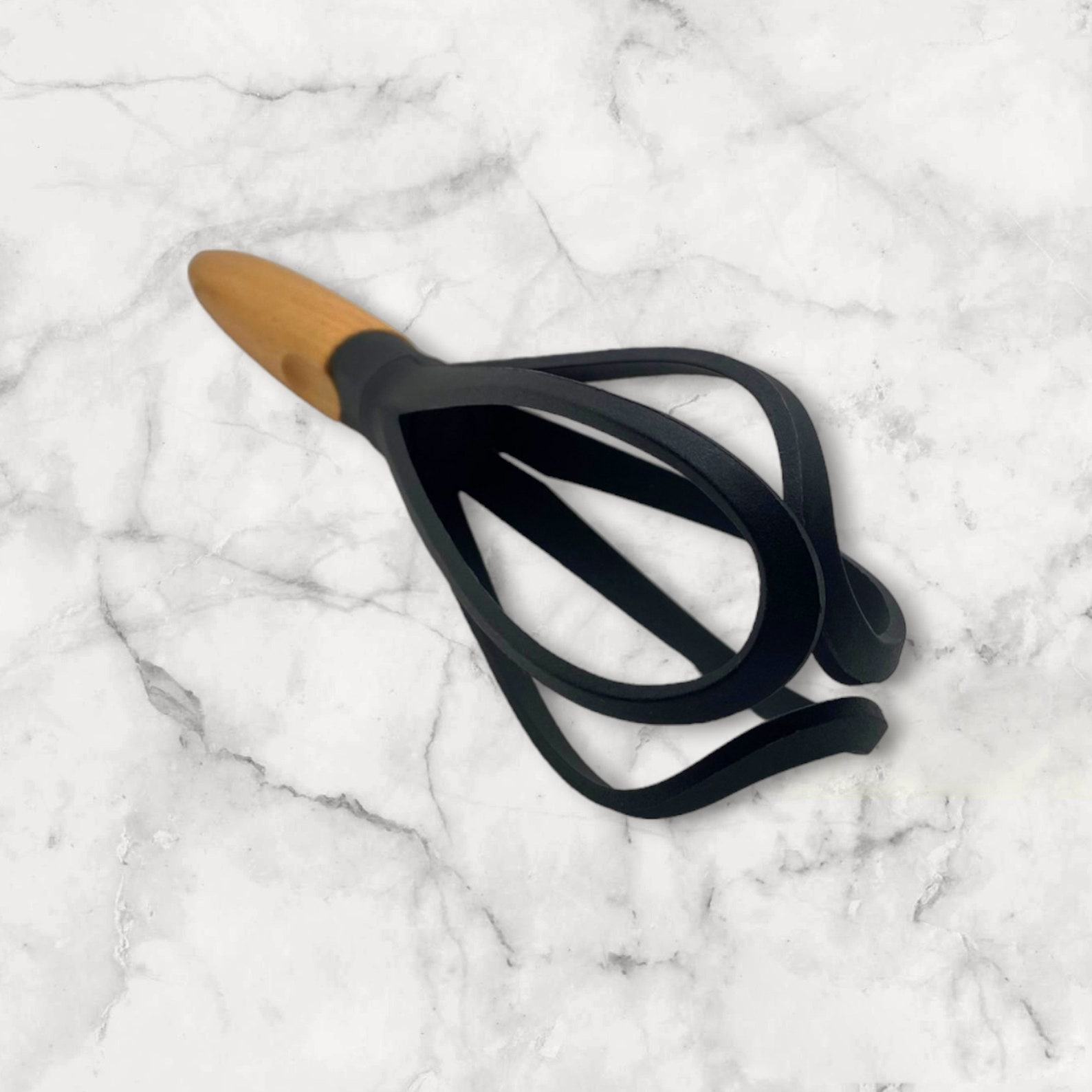 Personalized Engraved Bamboo Kitchen Whisk Elevate Your Culinary Creations