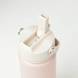 Personalized Engraved Insulated Reusable Drinks Bottle – 14oz/400ml – Clay Font/Horizontal