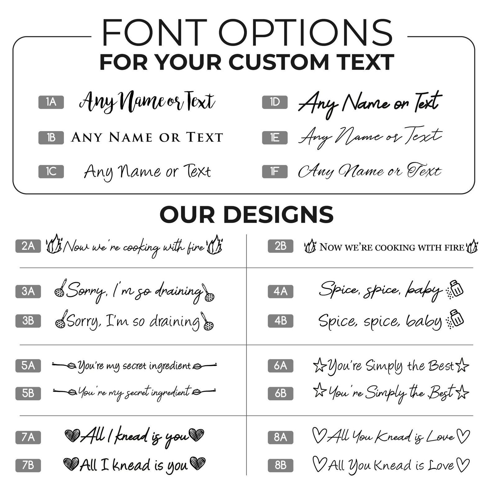 Personalized Engraved Olive Wood Spoons A Unique Kitchen Item for Her