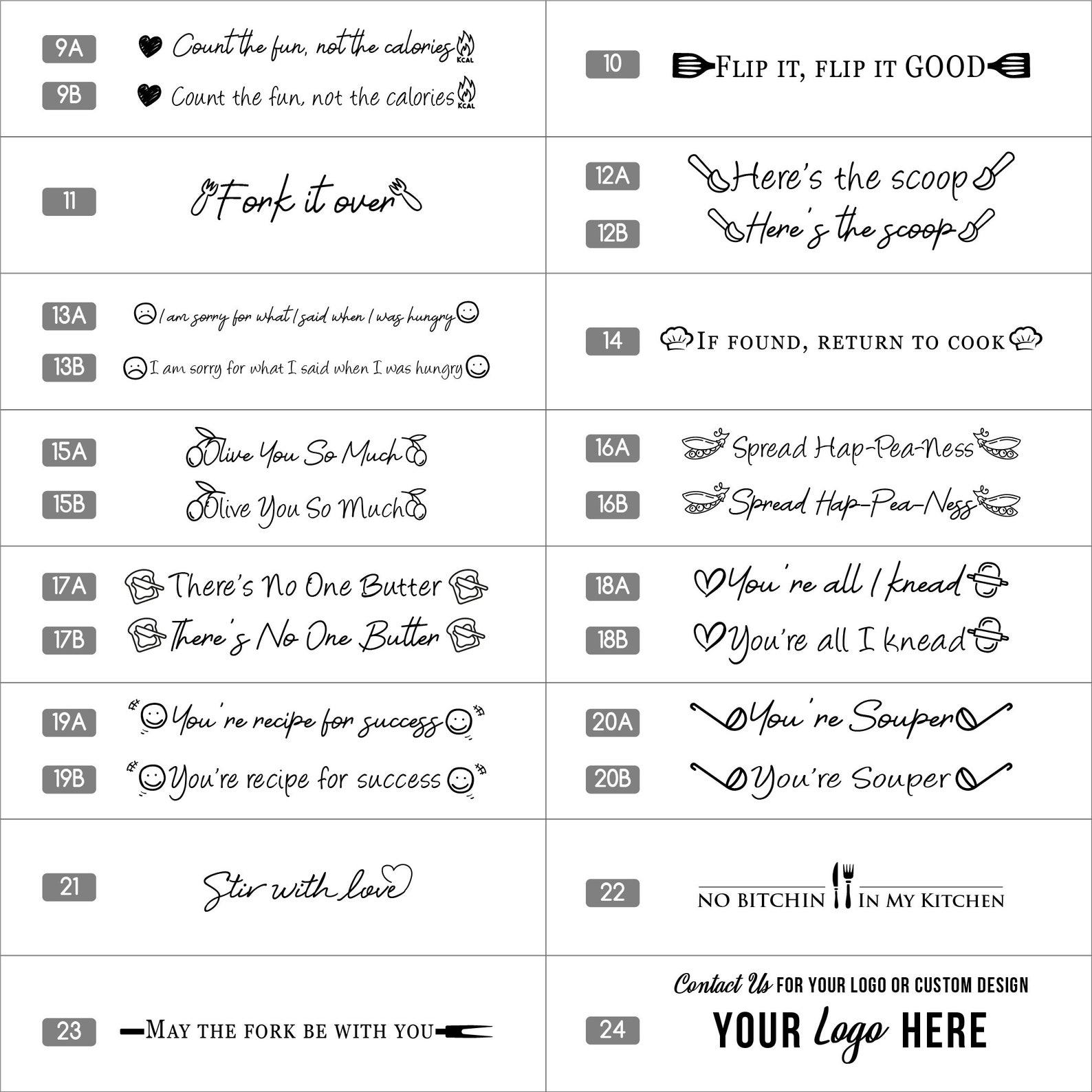 Personalized Engraved Olive Wood Spoons A Unique Kitchen Item for Her