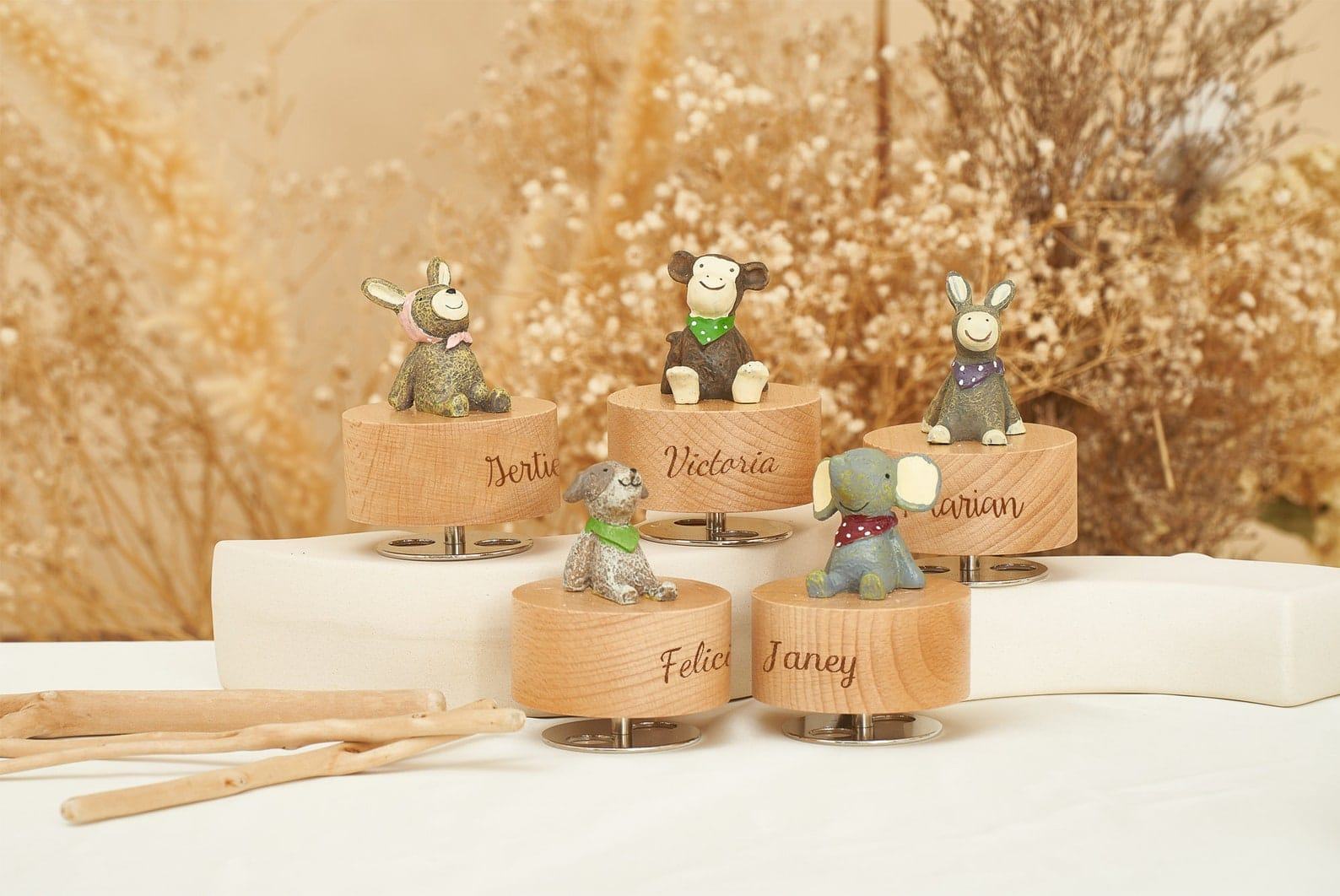 Personalized Engraved Wooden Music Box – Custom Name Holiday & Baby Present - Image 5