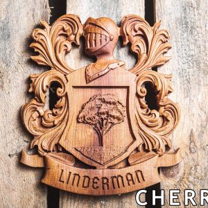 Personalized Family Crest A Timeless Heirloom for Groomsmen and Wedding Celebrations