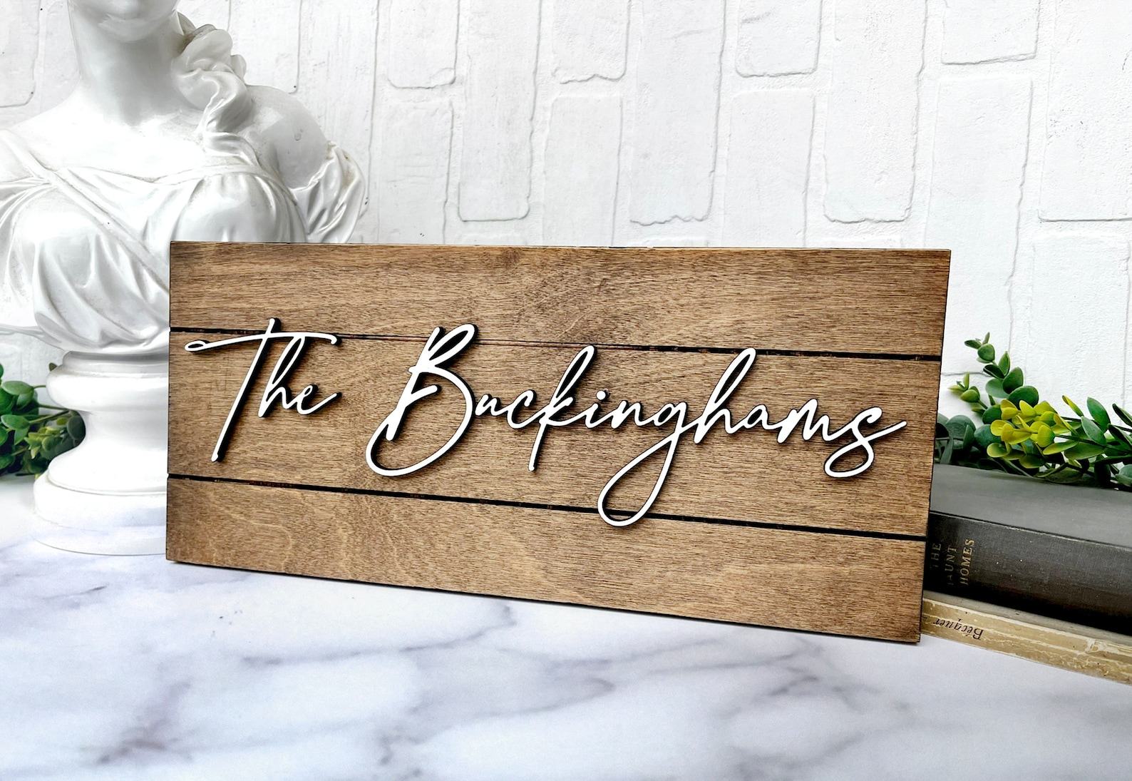 Personalized Family Name Sign A Timeless Keepsake for Your Abode - Image 3