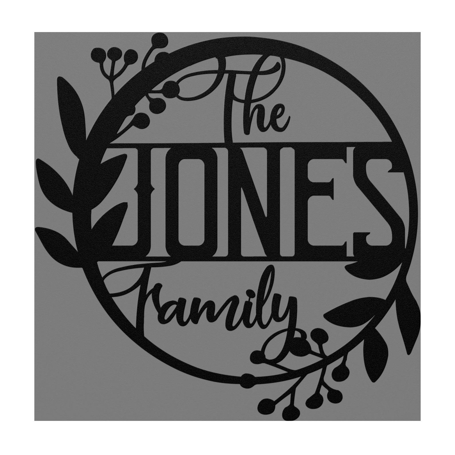 Personalized Family Name Welcome Sign A Timeless Keepsake for Your Home