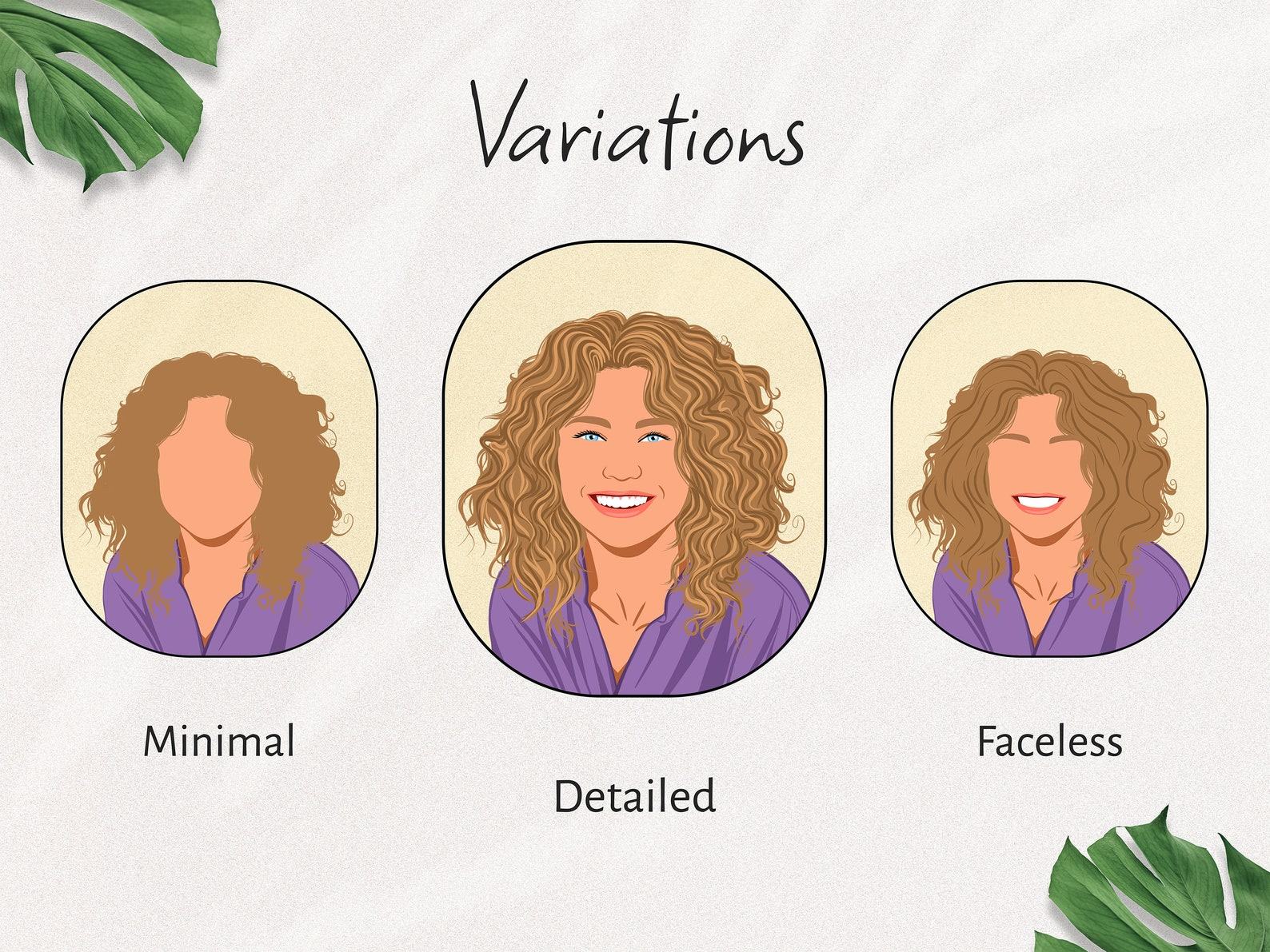 Personalized Family Portrait Illustration Capture Cherished Memories for Grandma - Image 3