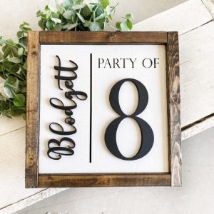 Personalized Family Wood Sign Create a Cherished Keepsake for Your Loved Ones