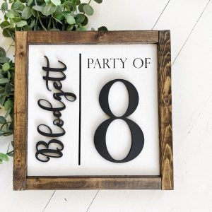 Personalized Family Wood Sign Create a Cherished Keepsake for Your Loved Ones