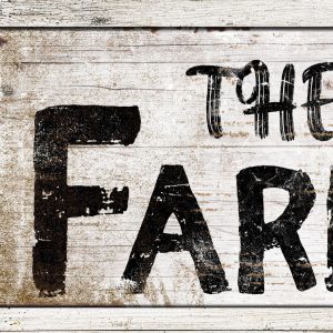 Personalized Farmhouse Charm Rustic Wall Art for a Cozy Abode