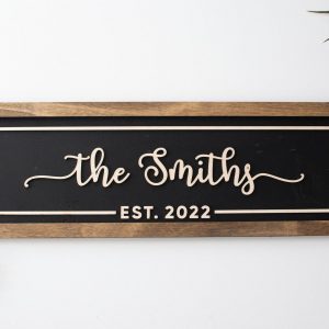 Personalized Farmhouse Wall Decor A Timeless Keepsake for Your Home and Family