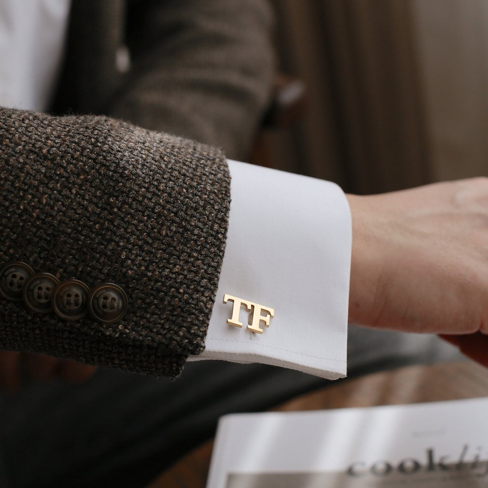 Personalized Father Cuff Links A Timeless Keepsake for the Special Man