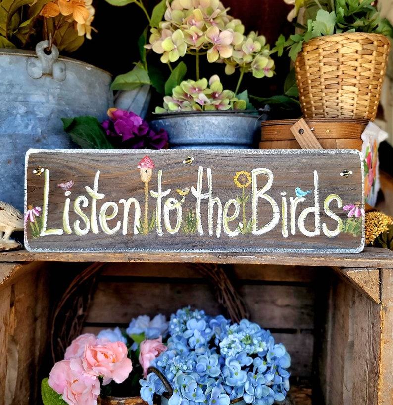 Personalized Garden Sanctuary Listen to the Birds, Embrace Nature’s Symphony