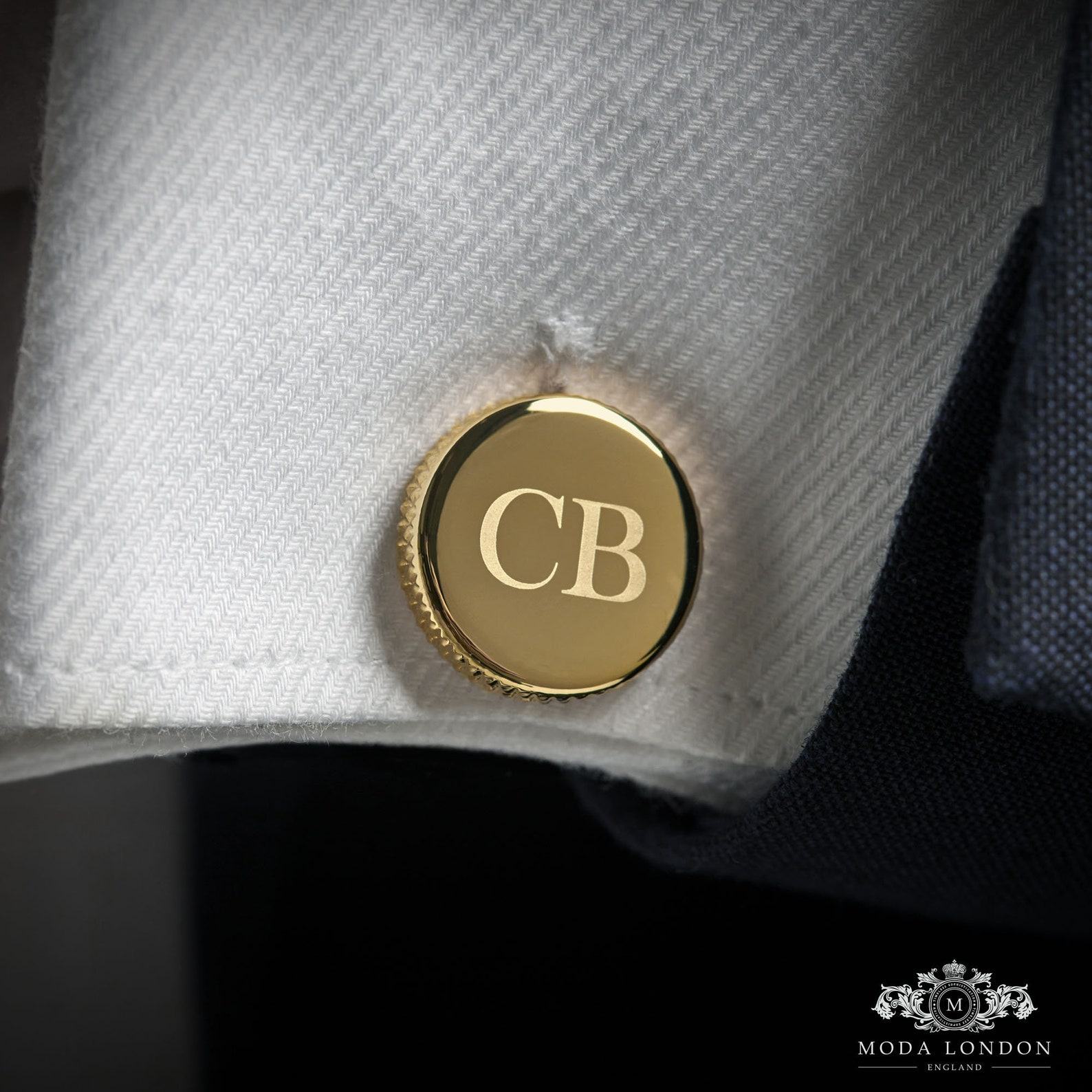 Personalized Gold Cufflinks Elevate Your Style with Unique Jewelry
