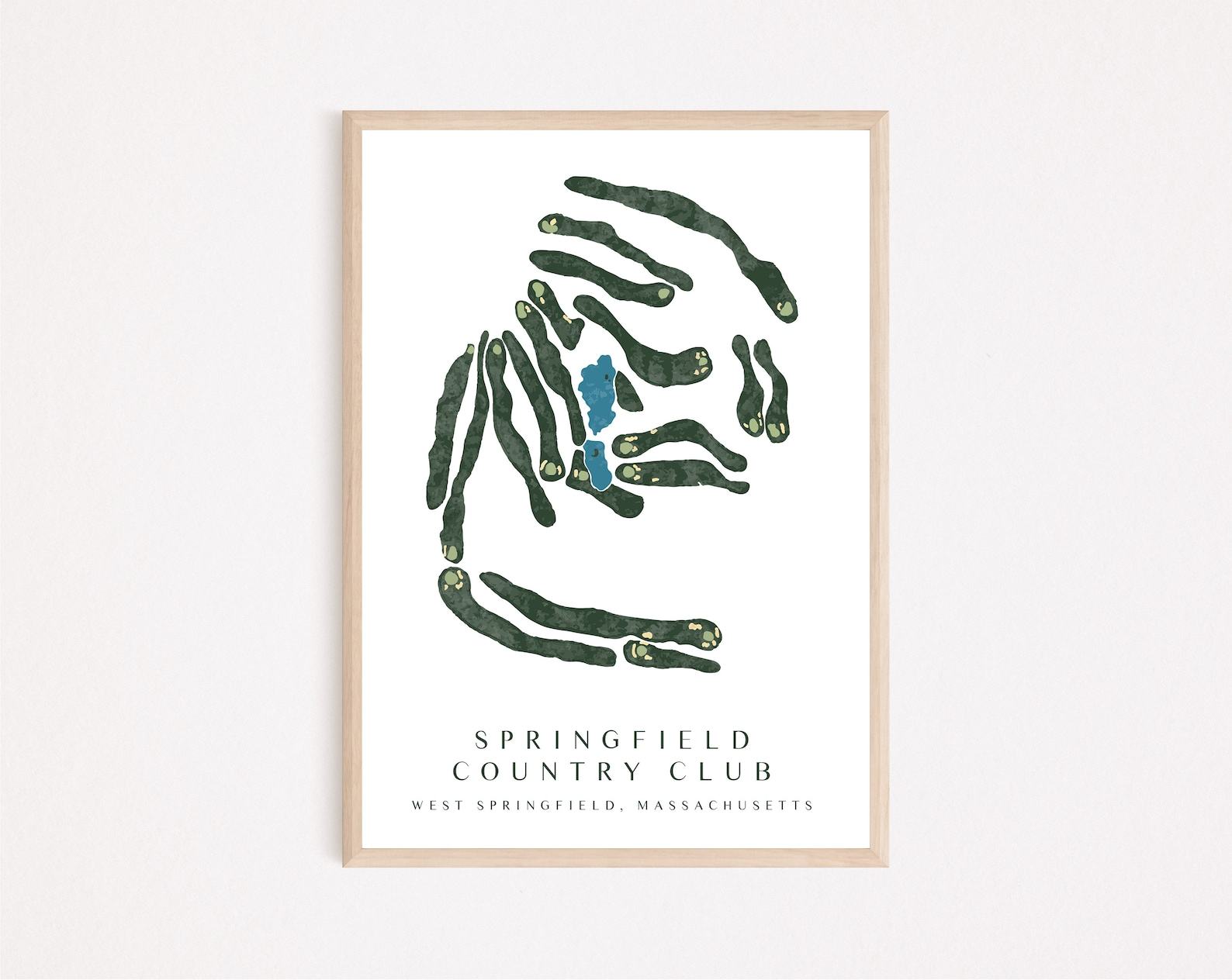 Personalized Golf Course Map The Interesting Item for Golf Enthusiasts - Image 2