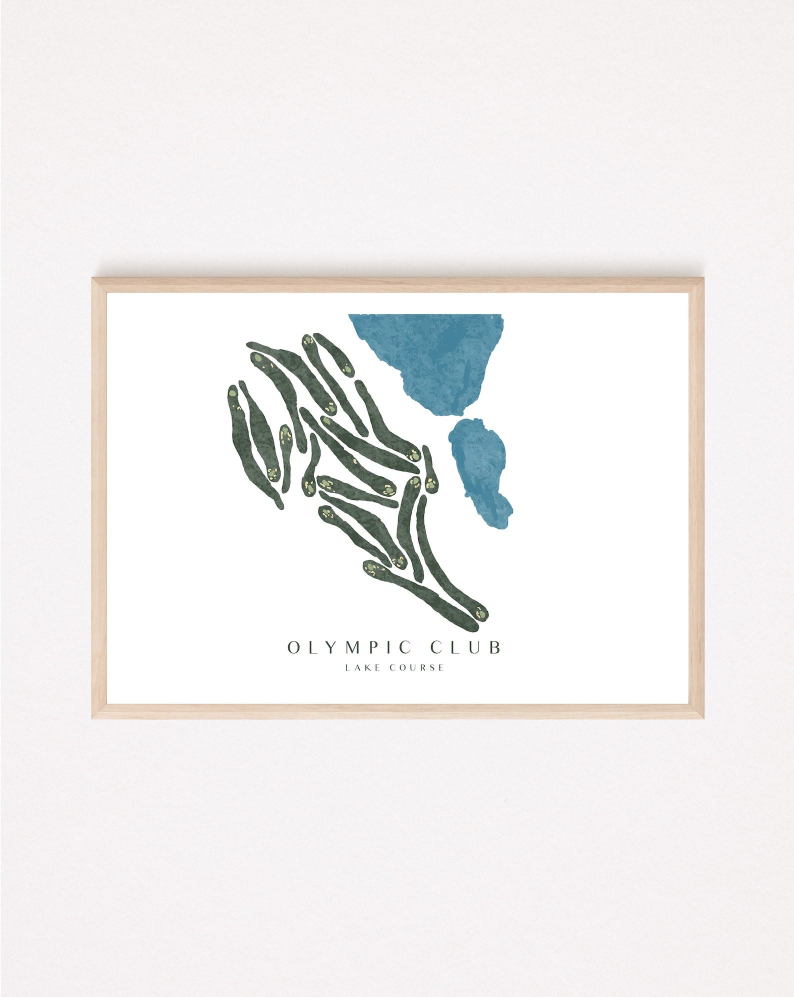 Personalized Golf Course Map The Interesting Item for Golf Enthusiasts - Image 3