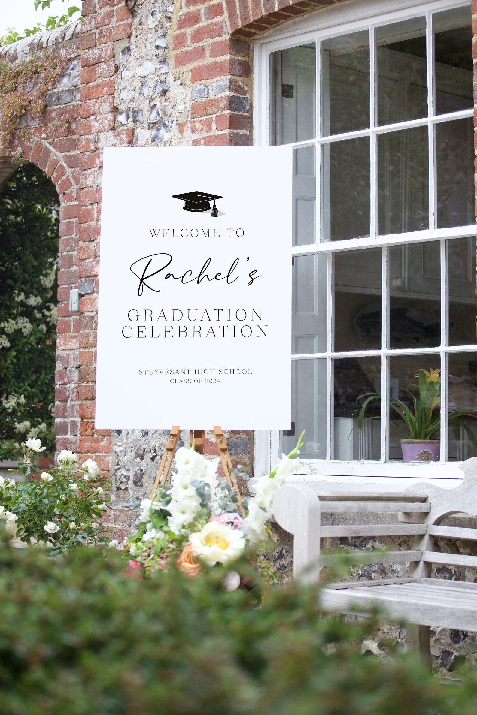 Personalized Graduation Welcome Sign Celebrate Your Grad’s Triumph - Image 2