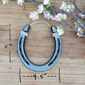 Personalized Horseshoe A Timeless Symbol of Love and Luck for Your 11th Anniversary
